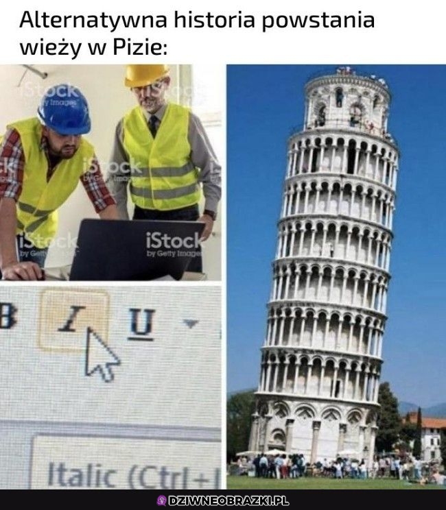 Dlatego nazywa się italic