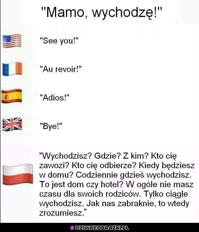 Mamo wychodzę!