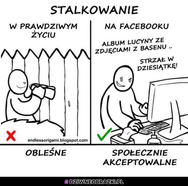 Jak stalkować