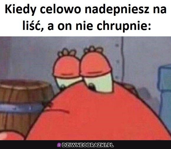 To rozczarowanie