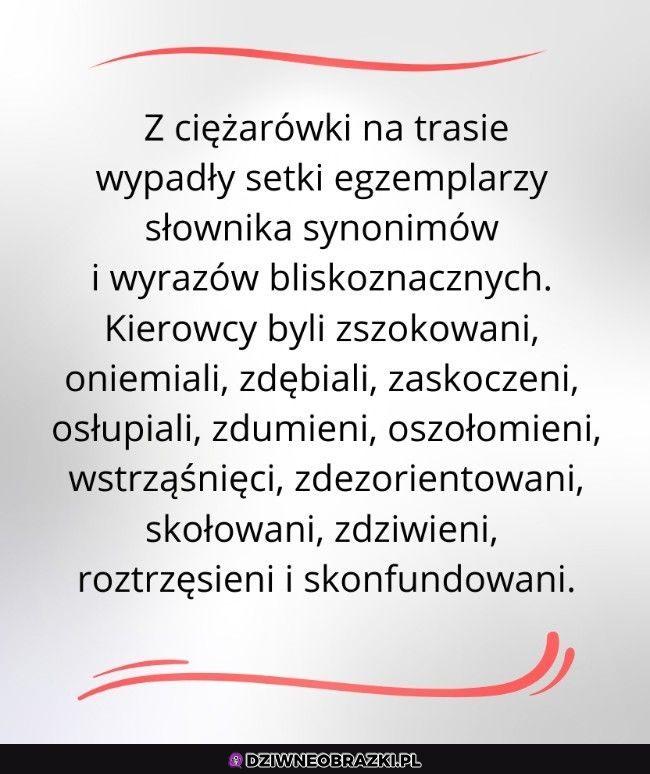 Chyba ktoś znalazł jeden