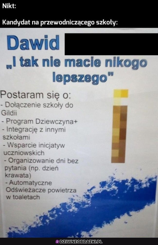 Kadydat na przewodniczącego