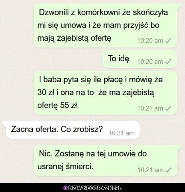 Nie opłaca się zmieniać