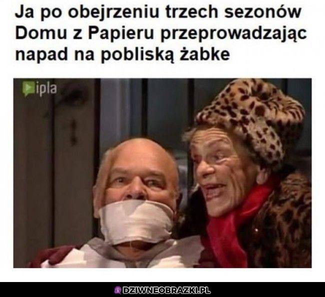 Plan napadu na żabkę