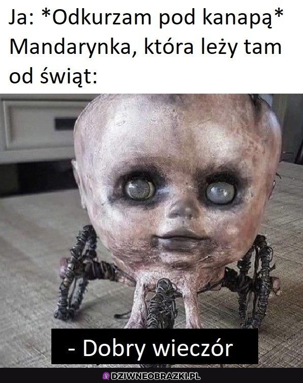 A więc tam spadła