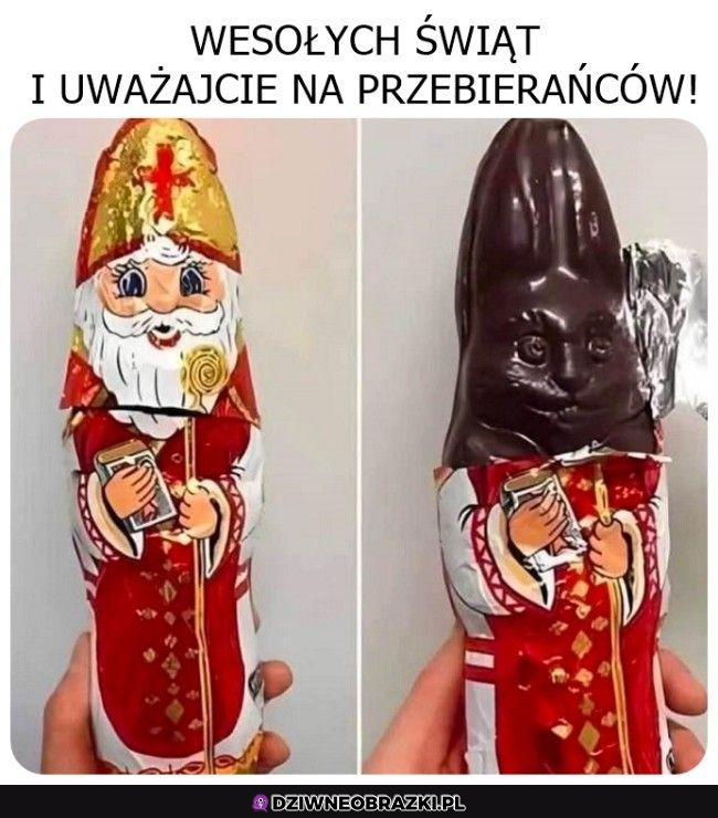 Uważajcie na przebierańców!