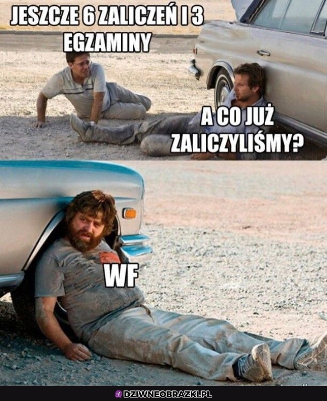 A co już zaliczone?