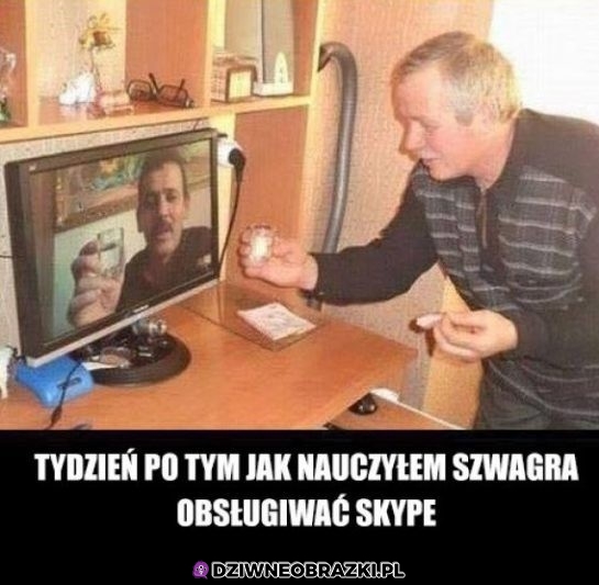 Szwagier na skype