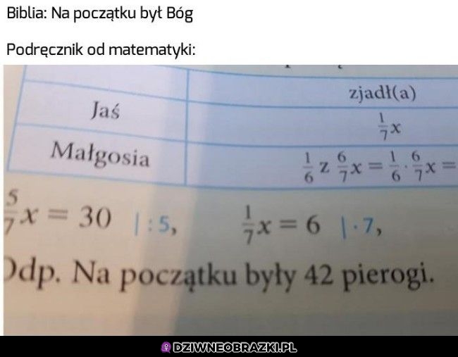 Pierogi też dobre