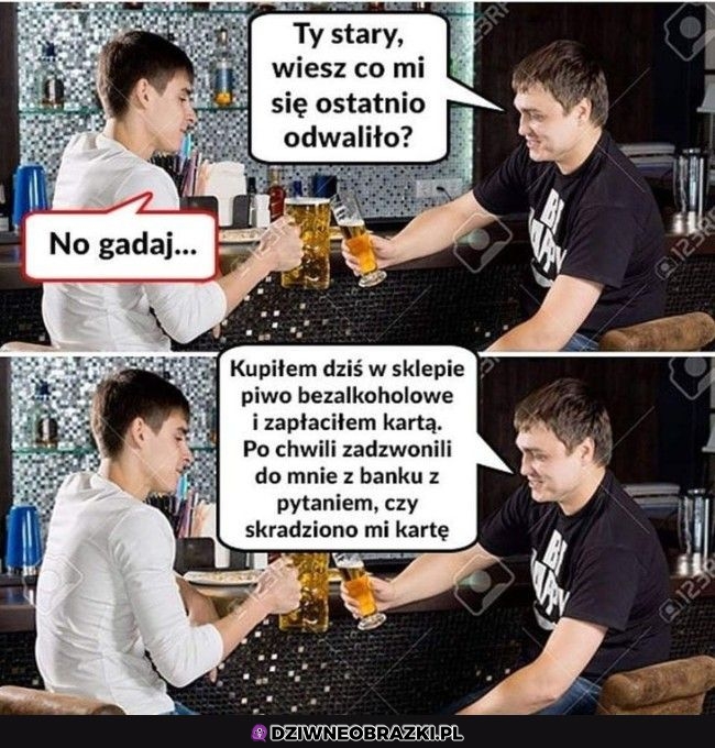 Ale odwalił