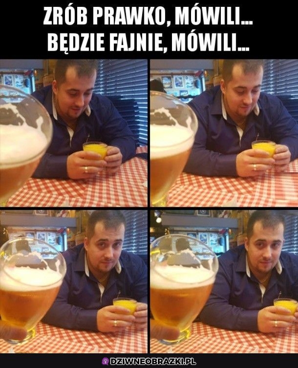 Kiedy jako jedyny z ekipy masz prawko
