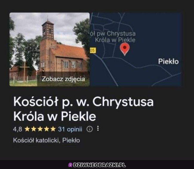 Szatan tu był