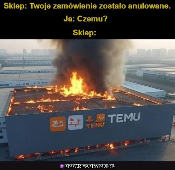 Zamówienie anulowane