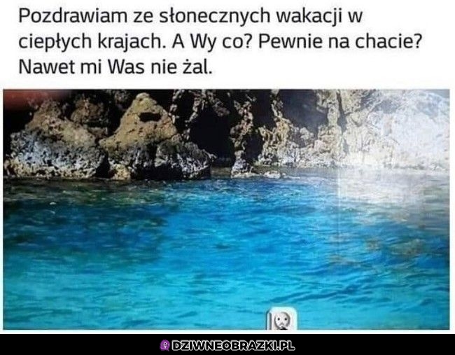 Pozdrawiam z wakacji