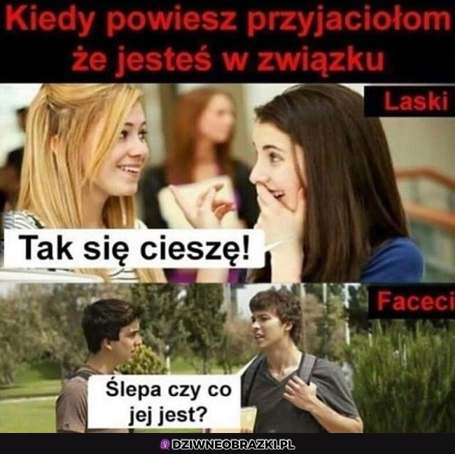 Kiedy jesteś w zwiazku