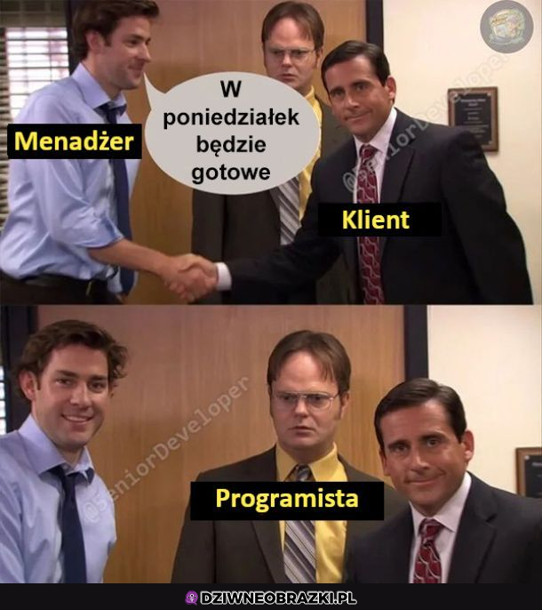 Kadr z korpo