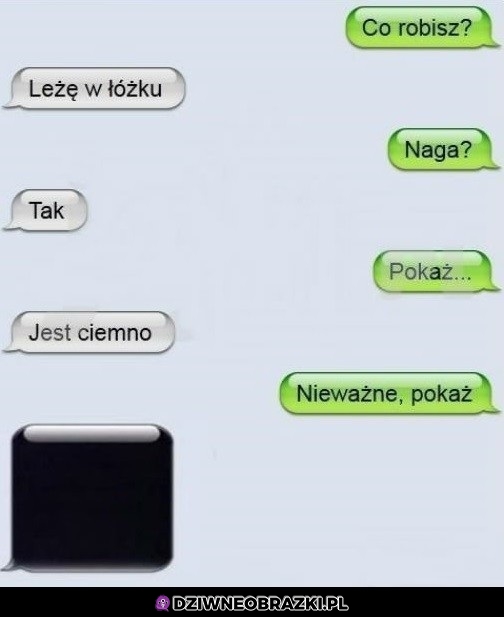 No to mu pokazała nagie foteczki!