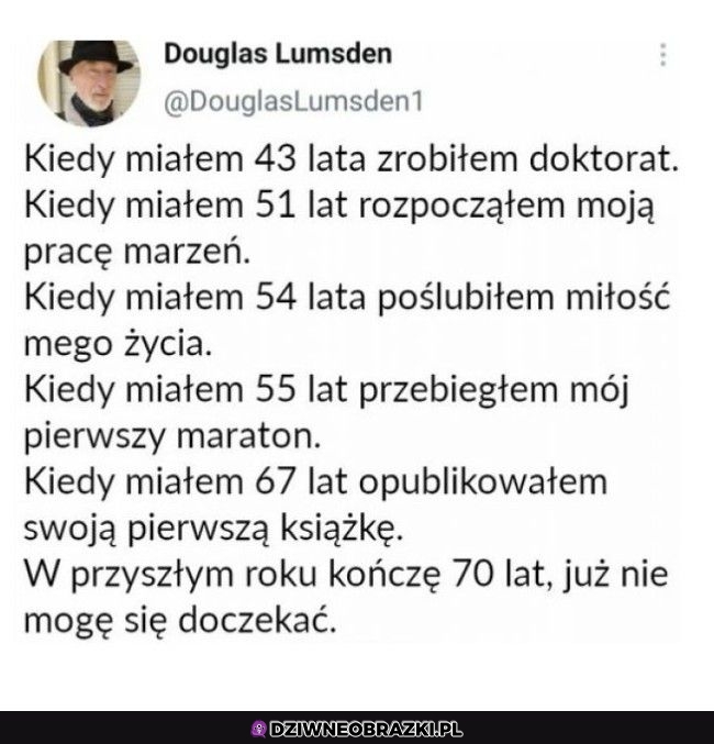 Tak trzeba żyć