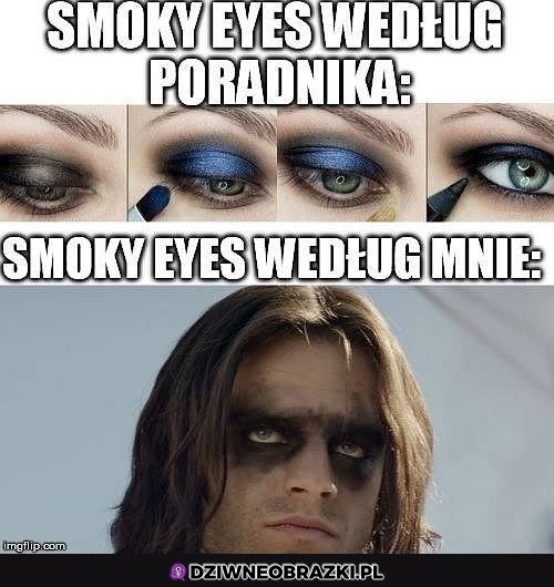 Smoky eyes
