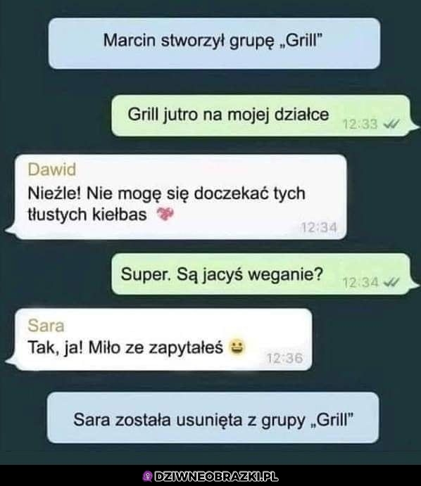 Kiedy organizujesz grilla i nie zapominasz o weganach