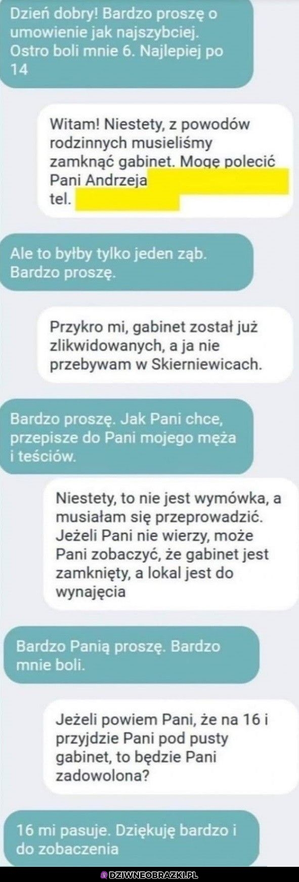 Ciekawe kiedy ogarnęła że coś jest nie tak 