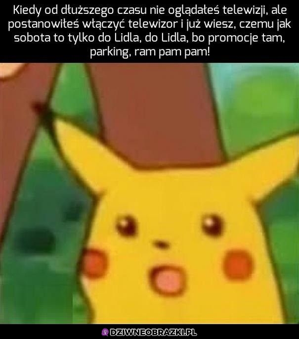 Kiedy włączysz TV