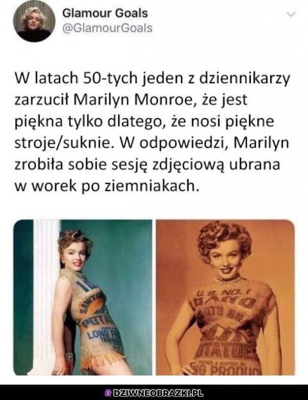 Zaoranie w stylu Marilyn