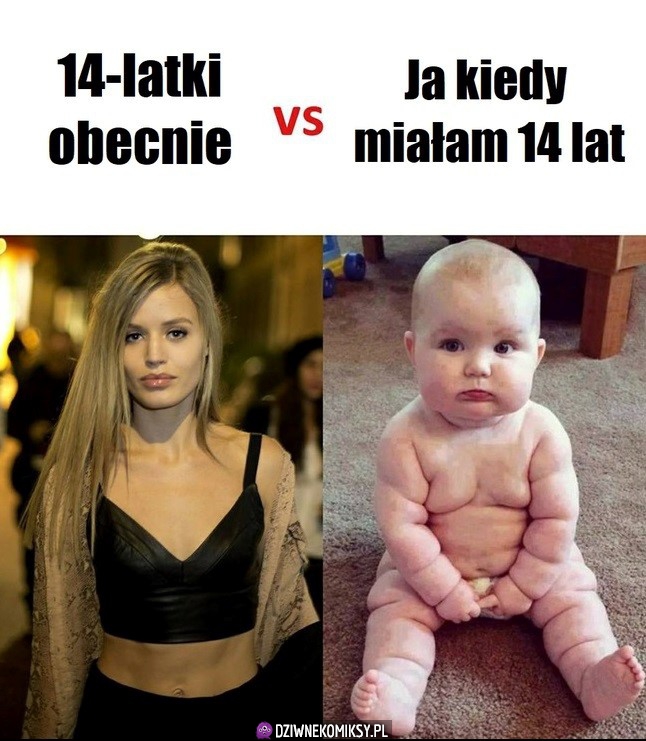 Obecne czternastolatki