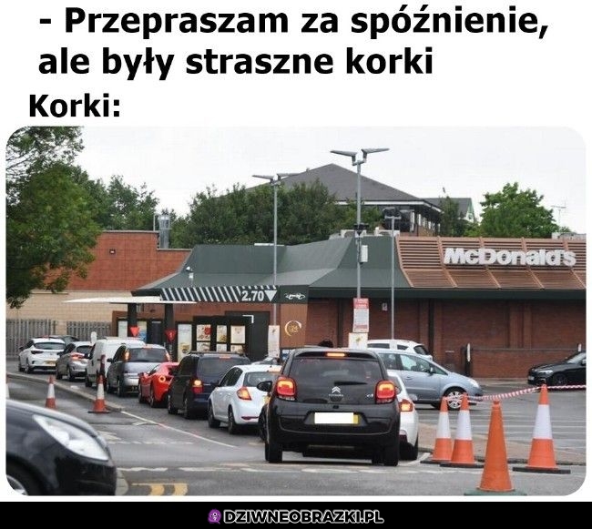 Straszne korki