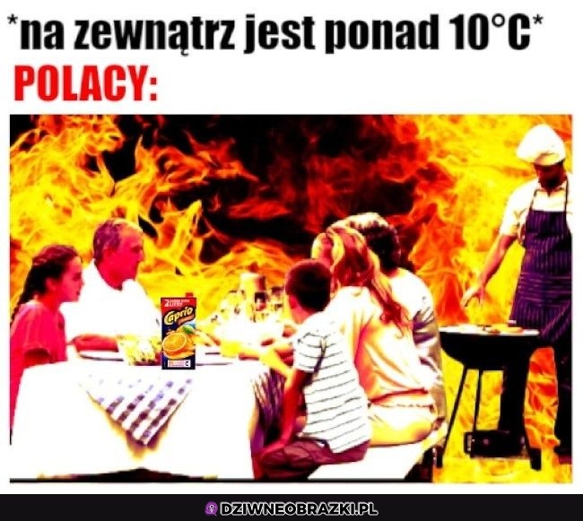 Jest majówka, będzie grill