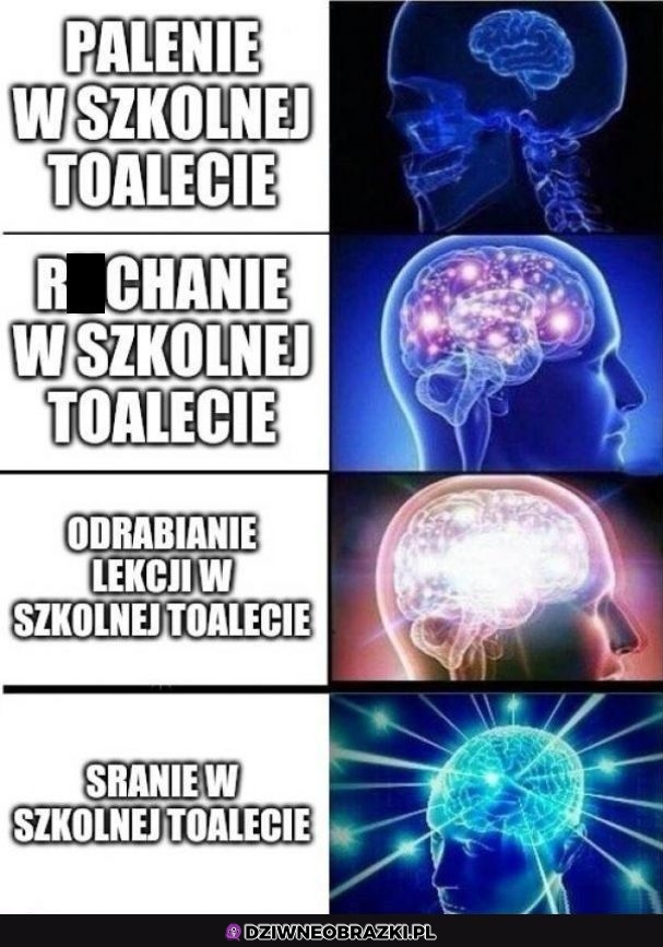 W szkolnej toalecie