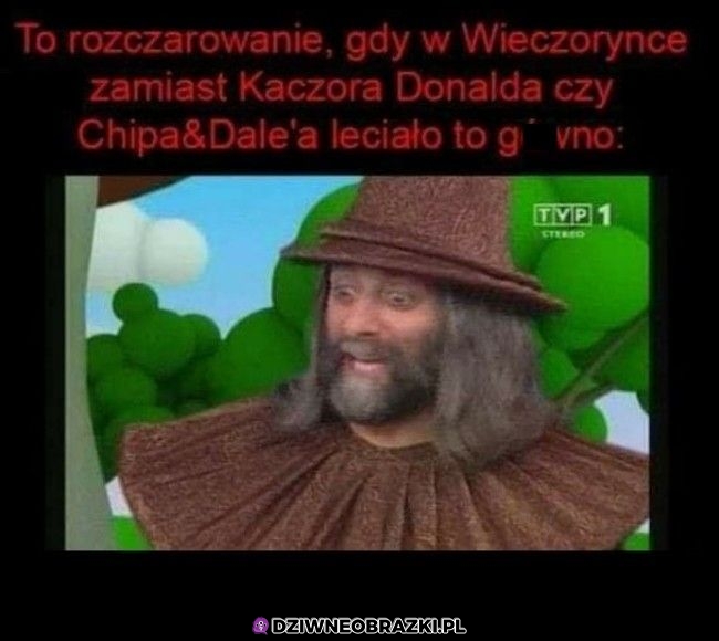 To rozczarowanie