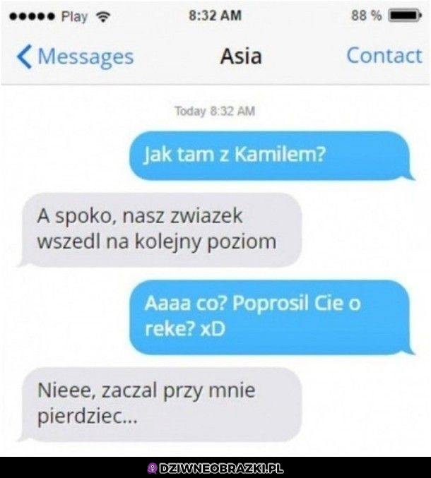 Kolejny poziom związku