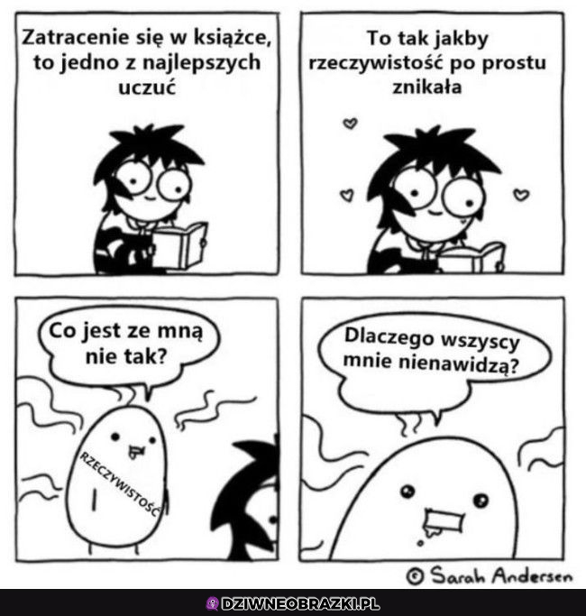 Zatracanie się w książce