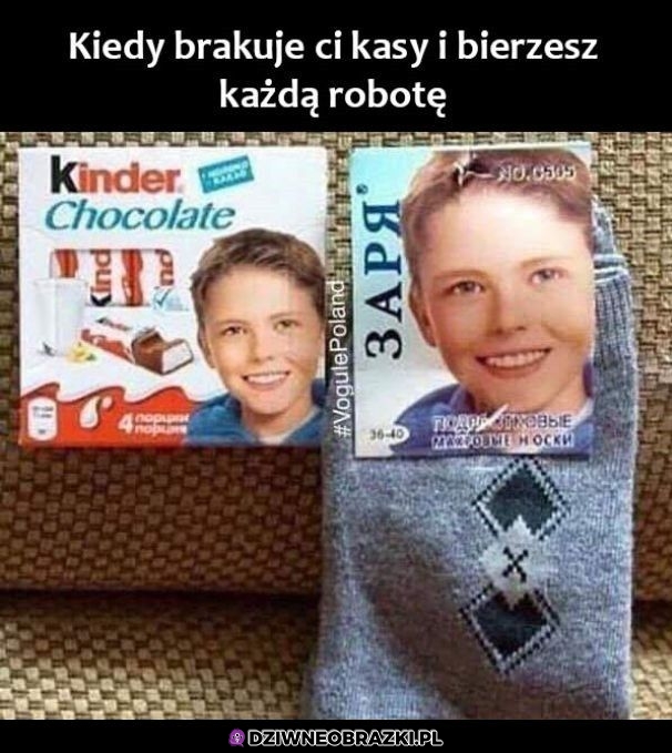 Trzeba z czegoś żyć