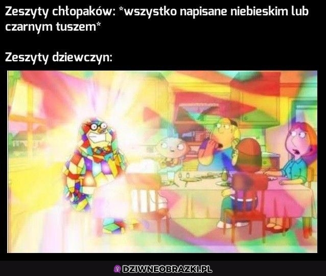 Zeszyty dziewczyn takie są