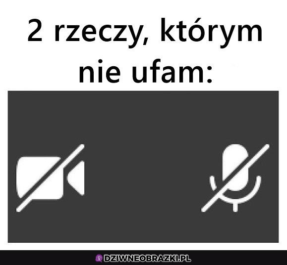 Brak zaufania