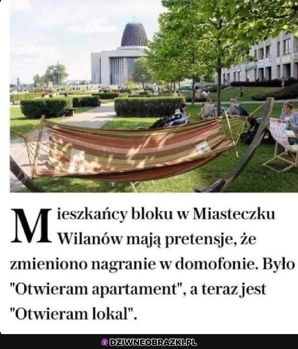 Tymczasem na Wilanowie