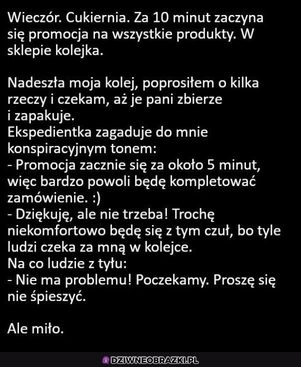 Miła sytuacja