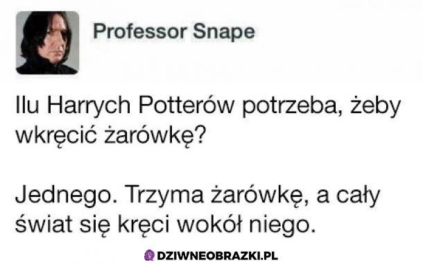 Harry Potter i żarówka