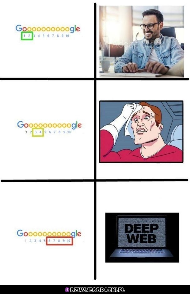 Szukanie czegoś w google