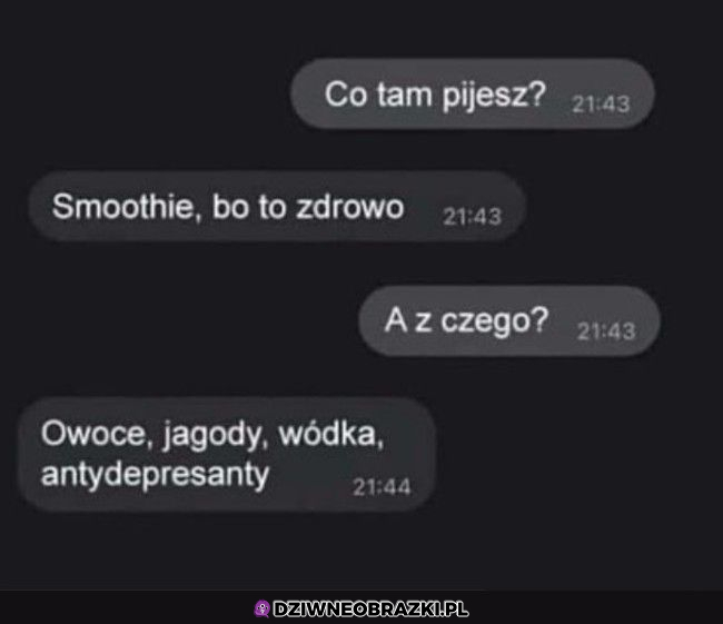 Polskie smoothie