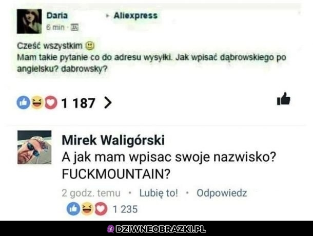 Jak wpisać?