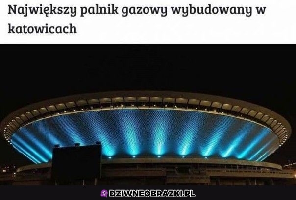 Olbrzymi ten palnik