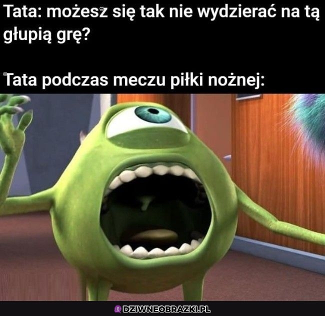 Wydzieranie się na grę