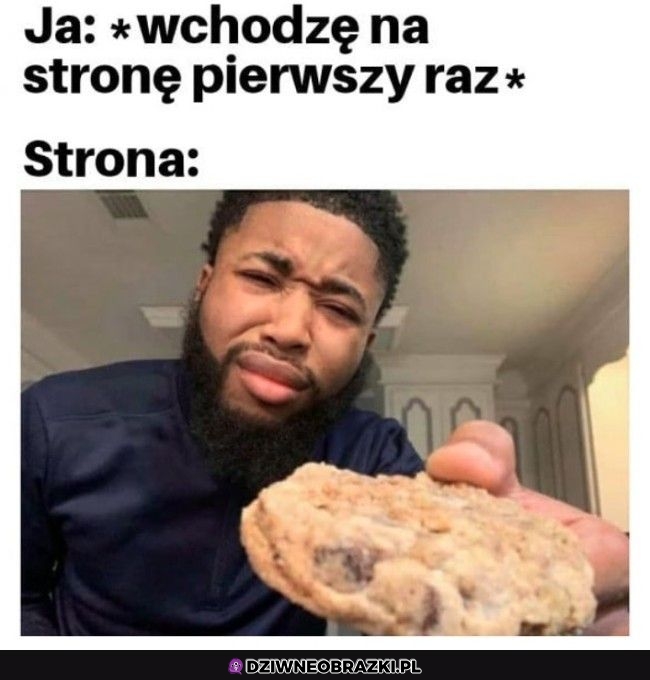 Trzymaj ciasteczko