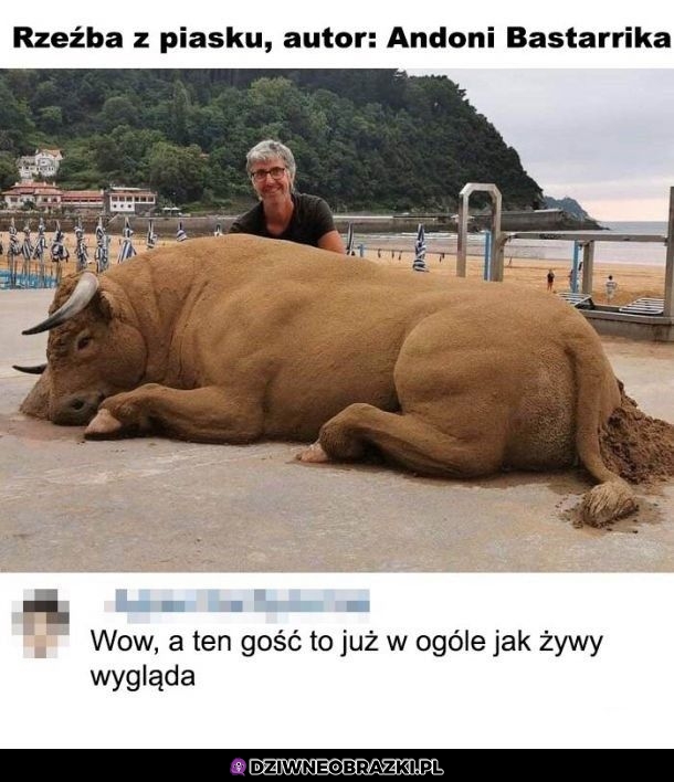 Rzeźba z piasku