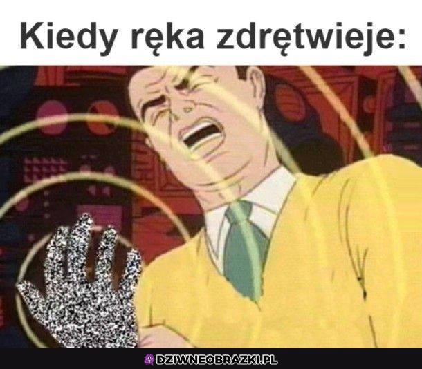 Kiedy ręka zdrętwieje