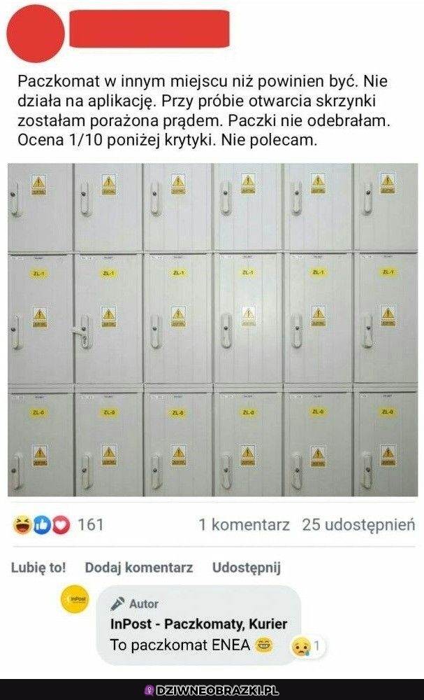 Dziwny ten paczkomat