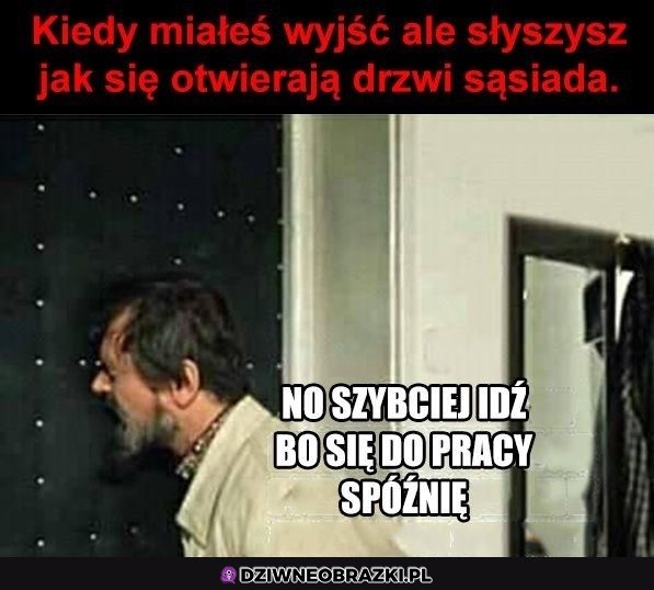 Ten niezręczny moment